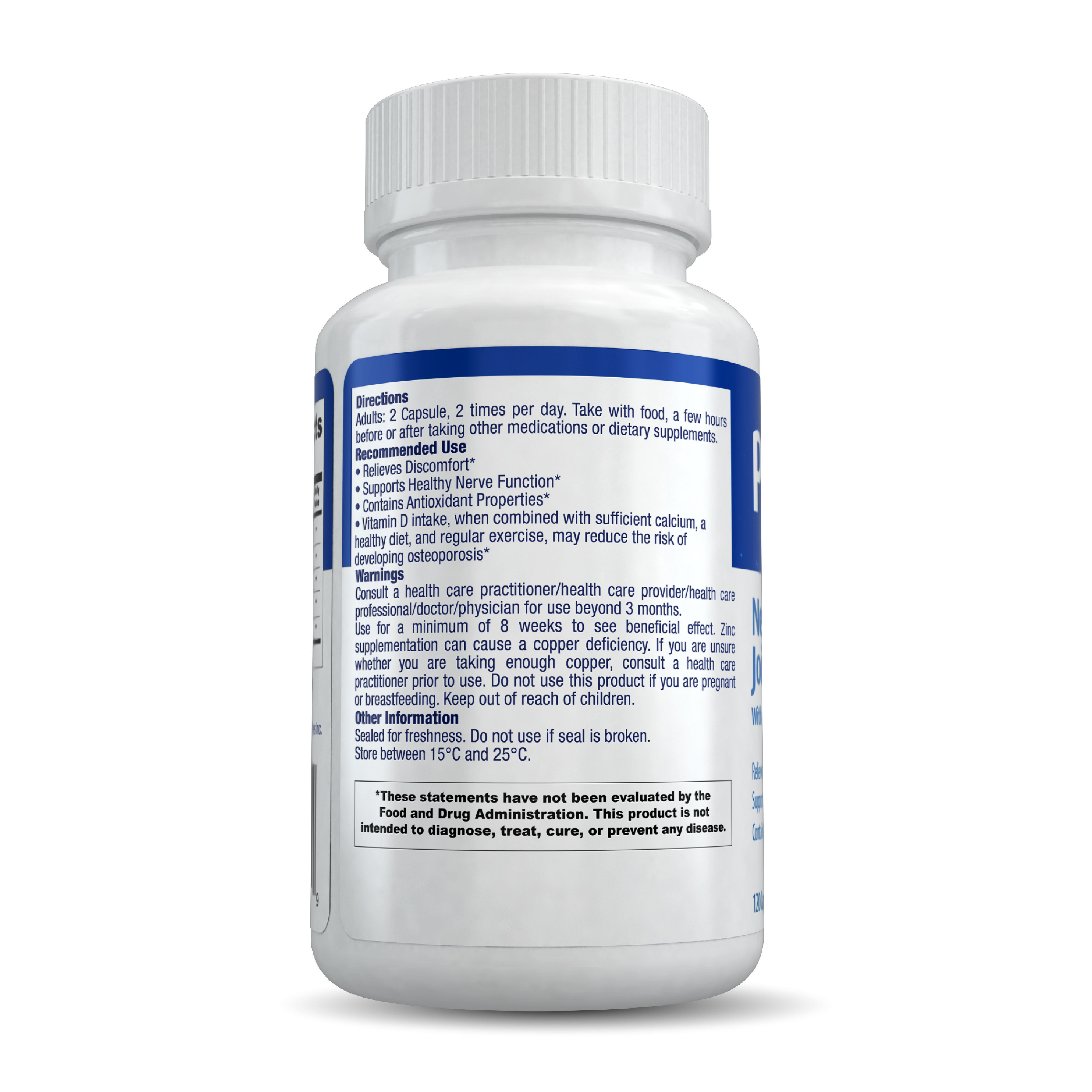 Pamidrol Nerve and Joint Support with Added Calcium